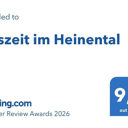 Apartman Auszeit Im Heinental